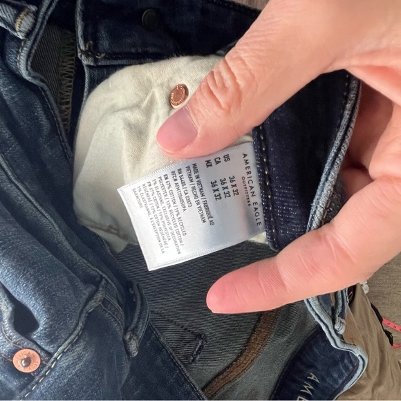 American Eagle Jeans Men's 36x32 AE AirFlex+ Original Bootcut Jeans - Picture 6 of 6